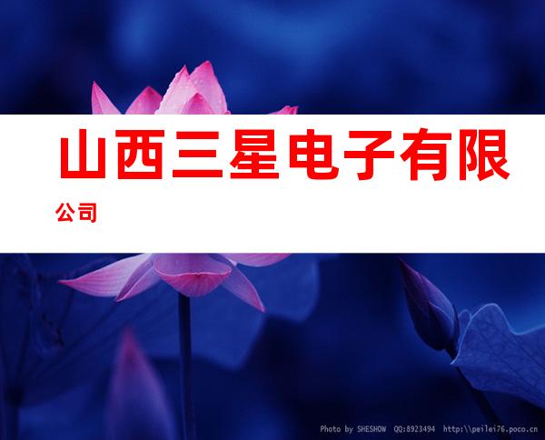 山西三星电子有限公司